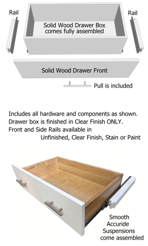 Standard Drawer Selection
