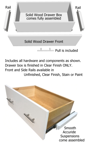 Extra-Deep Drawer Selection