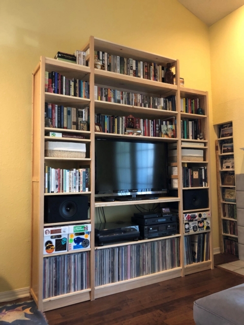 Modular Solid Wood Shelving and Bookcases